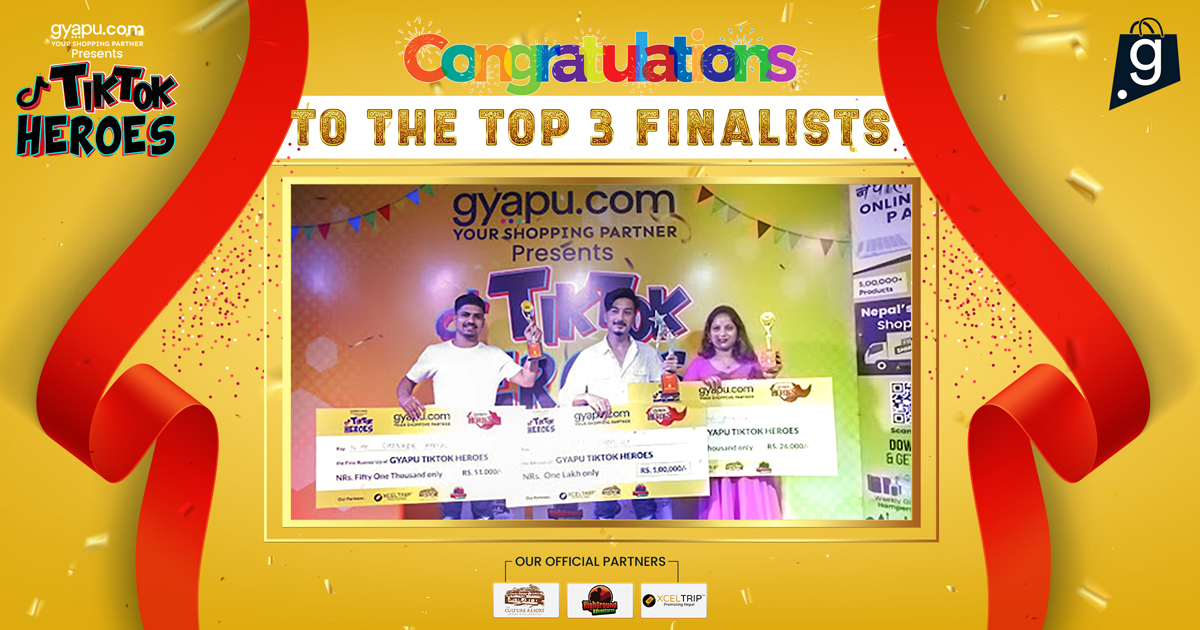 बिपिन, शङ्कर र बिष्णु बने ग्यापु टिकटक हिरोज